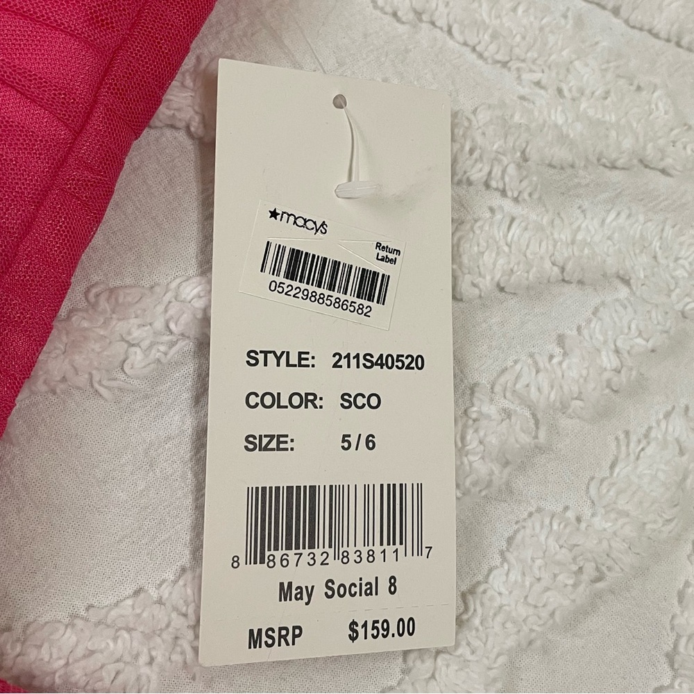 NWT Sparkly Pink Semi-Formal Dress - Picture 10 of 10